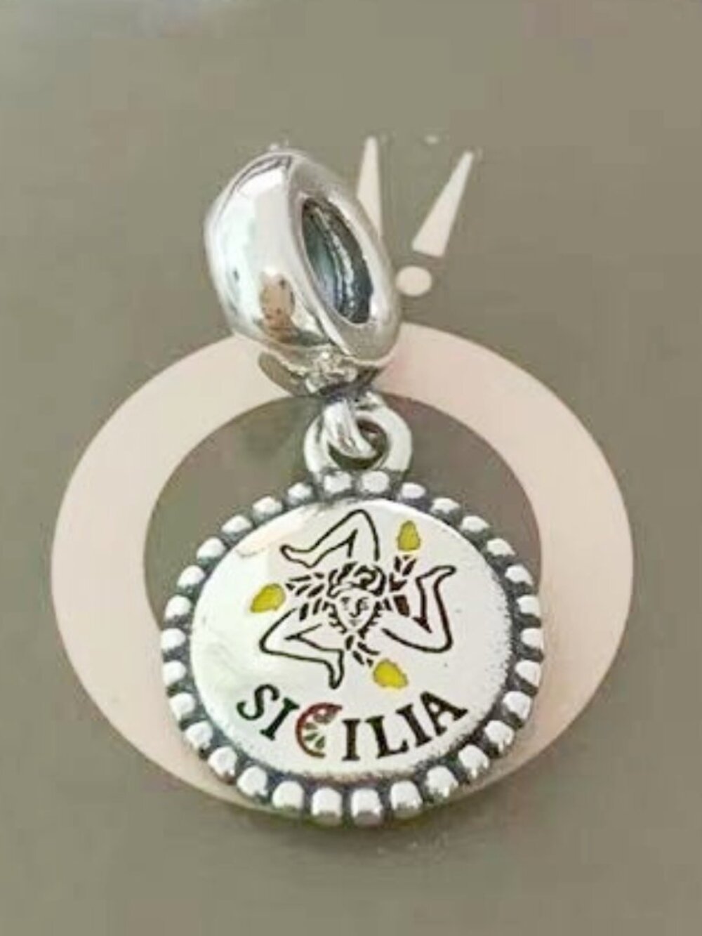 Pandora Sicilia Exclusive Bead Charm Pendant